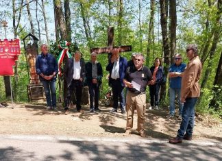 Commemorata a Casina la strage del Cernaieto