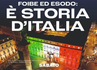 Foibe, manifestazione per il Giorno del Ricordo a Reggio Emilia sabato 3 febbraio