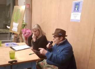 Pubblico entusiasta alla presentazione del volume “Mi hai rotto il cactus” dell’artista Sergio Rabitti