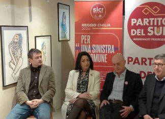Elezioni comunali di Reggio Emilia: adesione del partito del Sud al progetto di Sinistra in Comune
