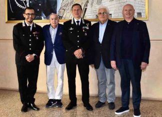 Il vice brigadiere Rocco Tommaselli neopresidente dell’Associazione Nazionale dei Carabinieri di Reggio Emilia