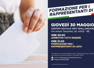 Coalizione Civica cerca rappresentanti di lista e propone una formazione su questo ruolo