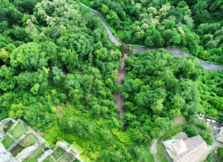 Frane, chiusa la Strada provinciale 76 per il Castello di Carpineti