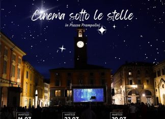 Ritorna la magia del Cinema Sotto Le Stelle in Piazza Prampolini