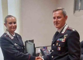 Il Tenente Gloria Salvati nuovo comandante del Nucleo Operativo e Radiomobile Carabinieri Reggio Emilia