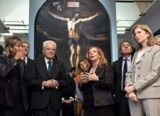 Il Cristo crocifisso del Guercino, capolavoro della Ghiara, in mostra alle Scuderie del Quirinale. L’anteprima con il presidente Mattarella