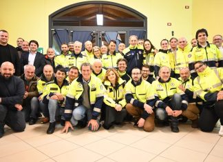 Associazione Volontaria Protezione Civile Icaro di Correggio: festeggiato il Natale con i volontari e tutti i sindaci dell’Unione