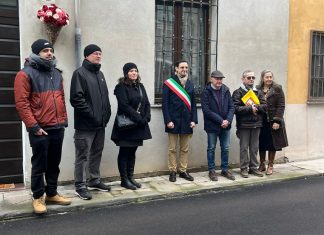 Guastalla: inaugurata nona pietra d’inciampo dedicata ad Alfonso Cattania