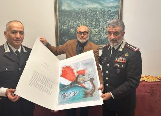 Carabinieri, visita del Generale di Corpo d’Armata Maurizio Stefanizzi al Comando Provinciale di Reggio Emilia