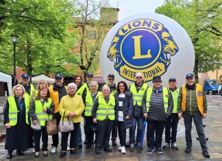 Celebrato il Lions Day in piazza Fontanesi: la generosità dei Lions e dei cittadini reggiani