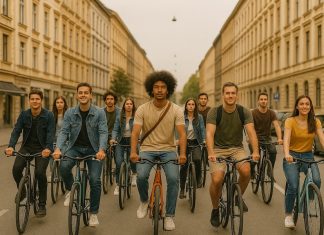 Biciclettata da Reggio Emilia a Modena per raggiungere l’Alberi festival