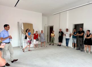 Guastalla, San Girolamo Hub: entusiasmo e partecipazione per la visita al cantiere in fase di ultimazione