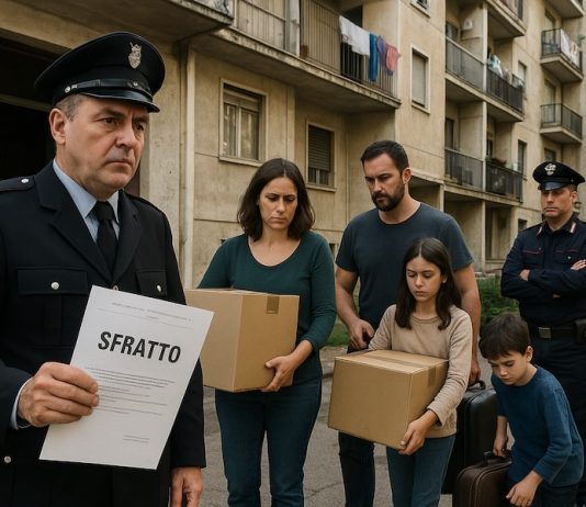 Sono 2.801 gli sfratti eseguiti nel 2024 nella nostra regione