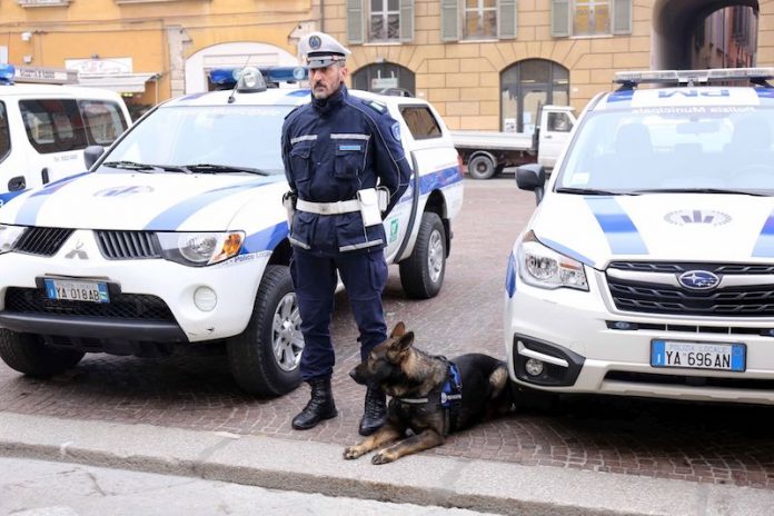 FESTA POLIZIA MUNICIPALE 2019CANE VICTOR ANTIDROGA
