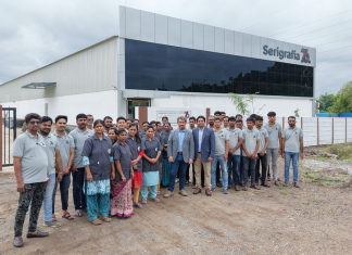 Serigrafia 76 India rinasce e raddoppia: l’azienda di Montecchio ricostruisce lo stabilimento di Pune dopo l’incendio di gennaio