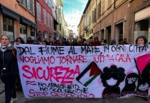 L’Assemblea Reggiana per la Palestina al corteo contro la violenza sulle donne: “Noi, come soggettività decoloniale”