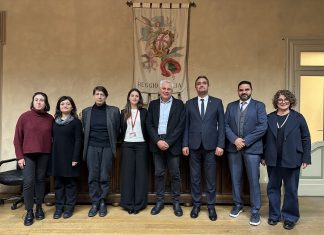 Il sindaco Massari e l’assessore Neulichedl hanno ricevuto in municipio il console della Repubblica Tunisina Afif Traouli