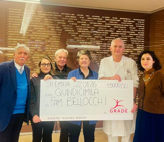 Grazie alle opere della collezione di Ugo e Pina Bellocchi, 15mila euro al Grade per la nuova Risonanza magnetica