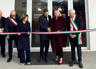 Il sindaco di Reggio all’inaugurazione del nuovo AI Center di Unimore