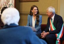 La Principessa del Galles in visita. Nella Sala Rossa del Municipio per parlare di nidi e scuole d’infanzia con le decane di Reggio Children