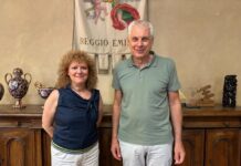 Il sindaco Marco Massari incontra la nuova comandante dei Vigili del Fuoco, ingegner Maria Elena Cilli