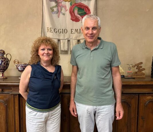 Il sindaco Marco Massari incontra la nuova comandante dei Vigili del Fuoco, ingegner Maria Elena Cilli