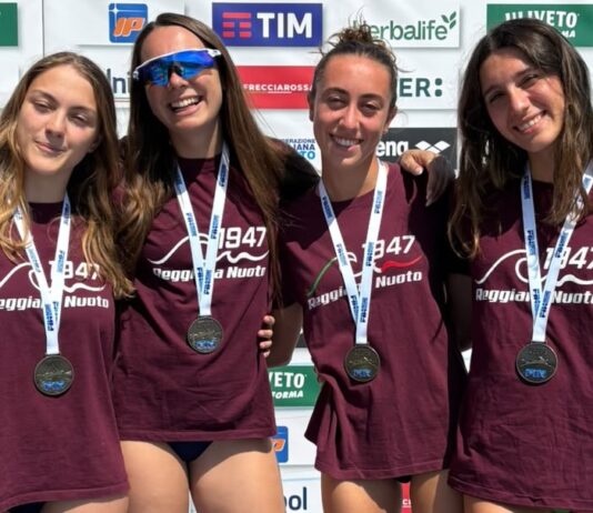 Ottimi risultati per Reggiana Nuoto ai Campionati Italiani di Categoria e agli Italiani Master