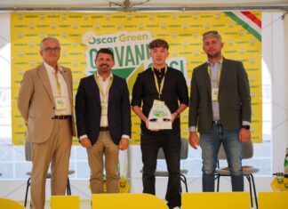 Coldiretti Reggio Emilia: Matteo Borghi dell’azienda Montebaducco premiato con l’Oscar Green per impresa digitale e sostenibile