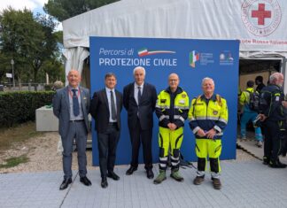 Protezione civile: al gruppo volontari “Città del Tricolore” la pubblica benemerenza del Ministero per l’impegno durante il Covid
